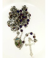 San Lazaro St.Lazarus Rosary Babalu Aye Rosario - San Lazaro Morado Con ... - $16.29 CAD