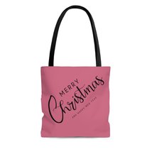 Merry Christmas &amp; Happy New Year Logo Fruit Dove AOP Tote Bag - $17.65+