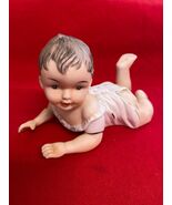 Vintage Piano Baby Bisque Crawling Marked w 2 Crossed Arrows on Bottom - $363.98 MXN