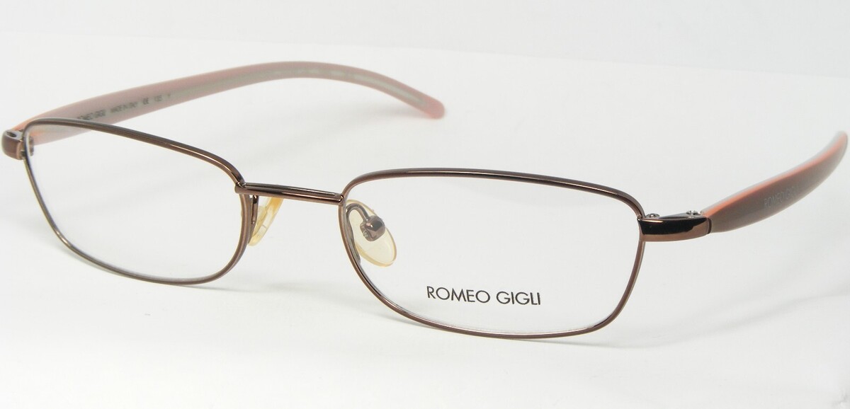 Romeo Gigli RG25102 Marrone Cannella Occhiali da Sole RG251 51-19-135mm ... - $81.13