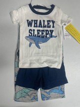 Carter&#39;s Baby Pajama Set of 3 Blue Size 3 - £13.39 GBP