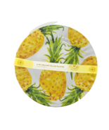 Pineapple Design Melamine 4 Pack Deluxe Salad Plates 8 Inch Diameter - $18.69