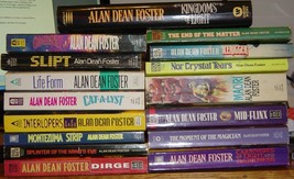 Lot 16 Alan Dean Foster Science Fiction Flinx Books - £11.88 GBP