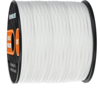 200ft 650lb Paracord Parachute Cord White Multipurpose DIY Keychains, Camping - £15.57 GBP