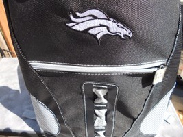 NFL 2022 LARGE Denver Broncos Backpack School book Bag laptop tablet 18Hx5Dx12W - £19.35 GBP
