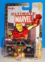 Maisto 2002 Ultimate Marvel Series 1 #10 Iron Man GMC Terradyne P/U Dark Gray - £4.50 GBP