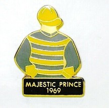 Majestic Prince - 1969 Kentucky Derby Winner Jockey Silks Pin - $20.00