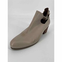 Fortress of Inca Ankle Boots Sz 9 Light Gray Cutout Ankle Strap Booties - £78.33 GBP
