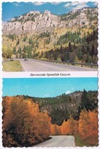 Postcard Northern Black Hills South Dakota Spearfish Canyon - $3.41