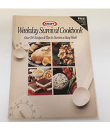 Kraft promo vintage  cookbook weekday survival cookbook easy quick recipes - $19.75