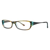 Attempt Women&#39;s Eyeglasses - Genevieve Boutique Collection Frames - Brown 52-15- - £95.10 GBP