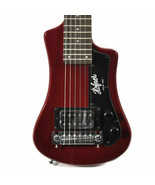 HOFNER HCT-SH-RO Shorty Electric Guitar in Deep RED With Gig Bag New - $202.39 CAD