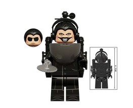 Toilet Man Titan Large Humanoid Skibidi Cartoon Minifigure US Toy - £5.89 GBP