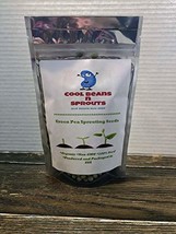 "COOL BEANS n SPROUTS" Brand, Green Pea Seeds for Sprouting Microgreens,14 ounce - £7.03 GBP