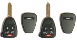 X2 5-Button Remote Head Key Shell for JEEP 2006 – 2014  OHT692427AA Top ... - $143.34 MXN