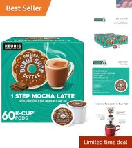 Mocha Latte, Single Serve Coffee K-Cup Pod, Flavored Coffee, 60 Count 6 ... - $76.65
