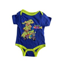 Teenage Mutant Ninja Turtle Boys Baby Infant Size 3 6 months 1 piece bodysuit Gr - £6.08 GBP