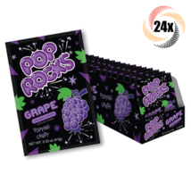 Full Box 24x Packs Pop Rocks Grape Flavor Popping Candy .33oz ( Fast Shi... - £20.21 GBP