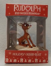 3&quot; Rudolph the Red Nosed Reindeer 3D Figural Resin Ornament - £11.85 GBP