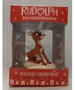 3&quot; Rudolph the Red Nosed Reindeer 3D Figural Resin Ornament - £11.85 GBP