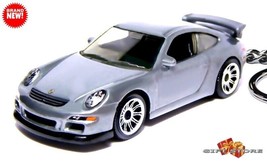 Htf Rare Keychain Silver Porsche 911 GT3 997 Custom Ltd Edition Great Gift - £33.80 GBP