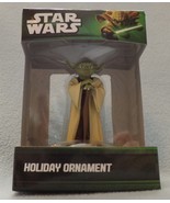 Star Wars Yoda 3&quot; 3D Figural Resin Ornament - £11.73 GBP