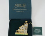 Abbey House Shelia&#39;s Historical Ornament Collection Christmas 3D Metal O... - £19.63 GBP