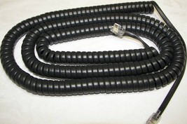 Mitel Superset 25 Ft Black Handset Cord For 4000 Series Phones - $127.68 MXN