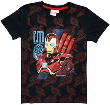 Marvel Iron Man Boy&#39;s Reversible Flip Sequins Graphic T-Shirt (Size: 10)  - £6.30 GBP