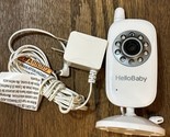 Hello Baby White Camera Model HB32TX with Power Supply Replacement Or Ad... - $24.75