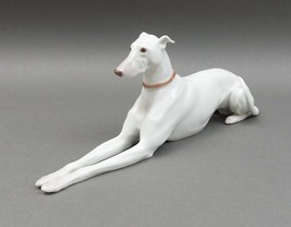 Bing &amp; Grondahl Denmark 2079 Greyhound Whippet Porcelain Figurine Rare - $499.99