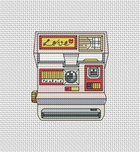 Polaroid Cross stitch retro pattern pdf - old photo cross stitch love ca... - $3.29