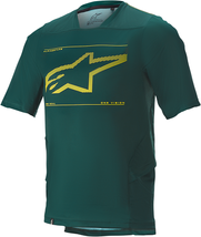 ALPINESTARS Drop 6.0 Jersey - Short-Sleeve - Green - Small 1766320-7170-SM - $59.95