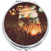 Fireflies Jar Compact with Mirrors - Perfect for your Pocket or Purse - $11.76