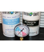 REFRIGERANT SUPPORT KIT FOR R1234YF- ARCTIC AIR - OIL CHARGE - TAPPER HOSE - £36.75 GBP