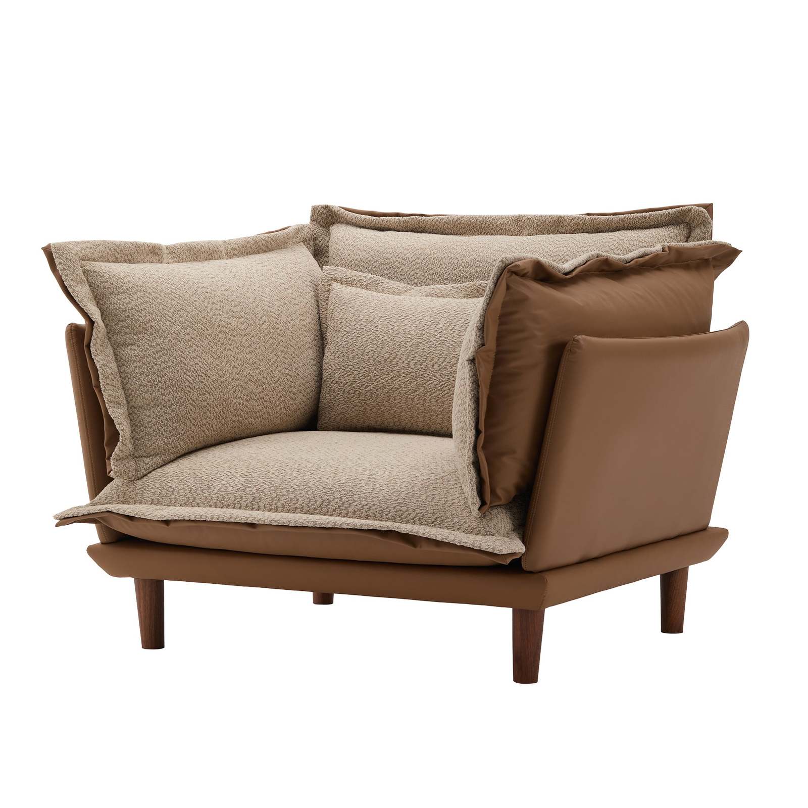 Modern Chenille Oversized Armchair - Accent Sofa Lounge Chair for Living Room Item image 5