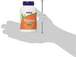NOW Foods Yucca - 500 mg - 100 Capsules - £10.26 GBP