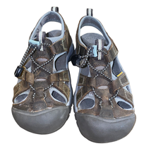 KEEN Venice Sport Waterproof Hiking Gorp Sandals 003989 size 6 grey/brow... - £21.87 GBP