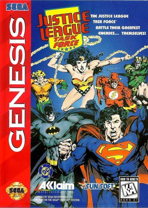 Primary image for Justice League Task Force - Sega Genesis 