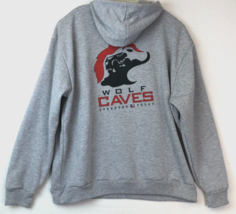 $20 Wolf Caves Streeter Texas Gray Pullover Off Road Rock Crawler Hill Hoodie XL - $5.73