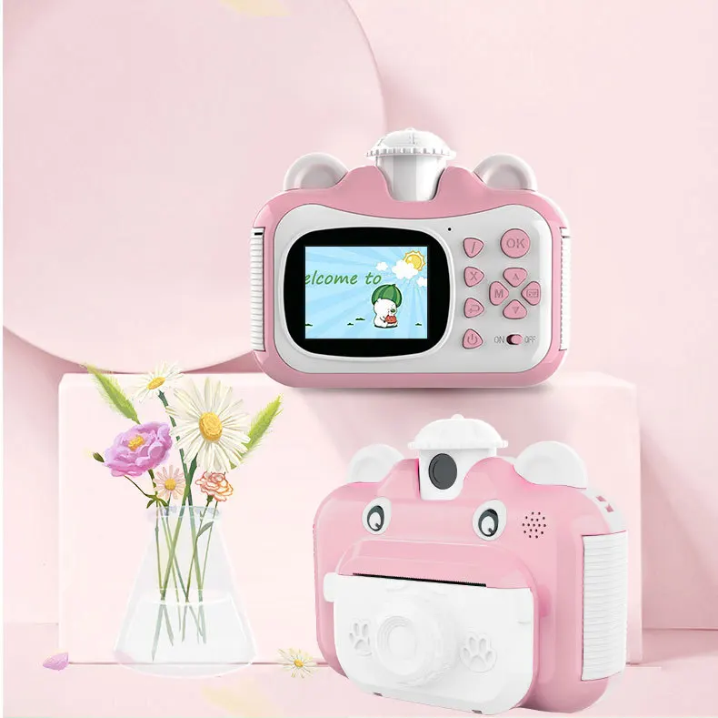 Instant Print Camera for Kids, Girls Boys Zero Ink Print Photo Selfie Video - £68.24 GBP