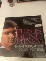 This Is Gene Pitney Singing The Platters Golden Platters  - $5.54 CAD