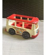 Fisher Price Little People Play Family Mini Bus Van Vintage 1969 FP-141 #2 - £7.77 GBP