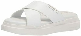 Cole Haan Women&#39;s Grandpro Rally Criss Cross Slide Sandals 8.5 - £56.17 GBP