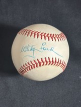 Whitey Ford Autographed Rawlings Oal Baseball Yankees Hof D.2020 Jsa - £57.41 GBP