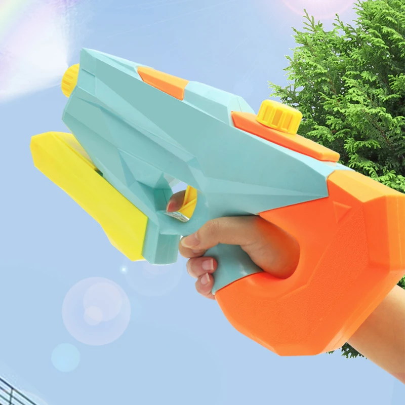 2 Modes Water Guns Kids Toy Swimming Pool Beach Summer Long Range Squirt - £16.29 GBP