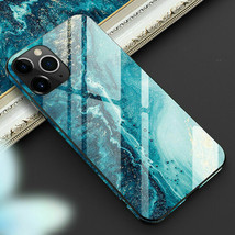 iPhone 11 Pro MAX X XS Max XR Case Shockproof Glass Marble Soft Cover for Apple - £42.48 GBP