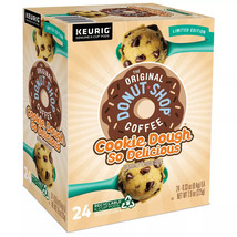 ORIGINAL DONUT SHOP COOKIE DOUGH SO DELICIOUS KCUPS 24CT - $17.38