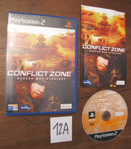 Playstation 2 PS2 Playstation2 Conflict Zone Modern War Strategy Pal Vid... - $13.04