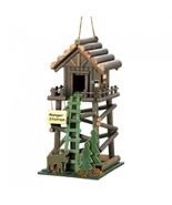 Outdoorsman Hunter Gifts for Lake House Cabin Lawn Yard Decorative Birdh... - £25.91 GBP